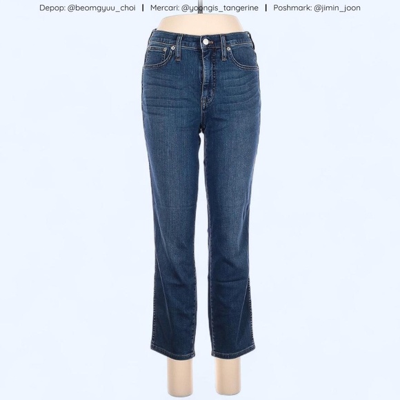 High waisted straight jeans - Picture 1 of 8